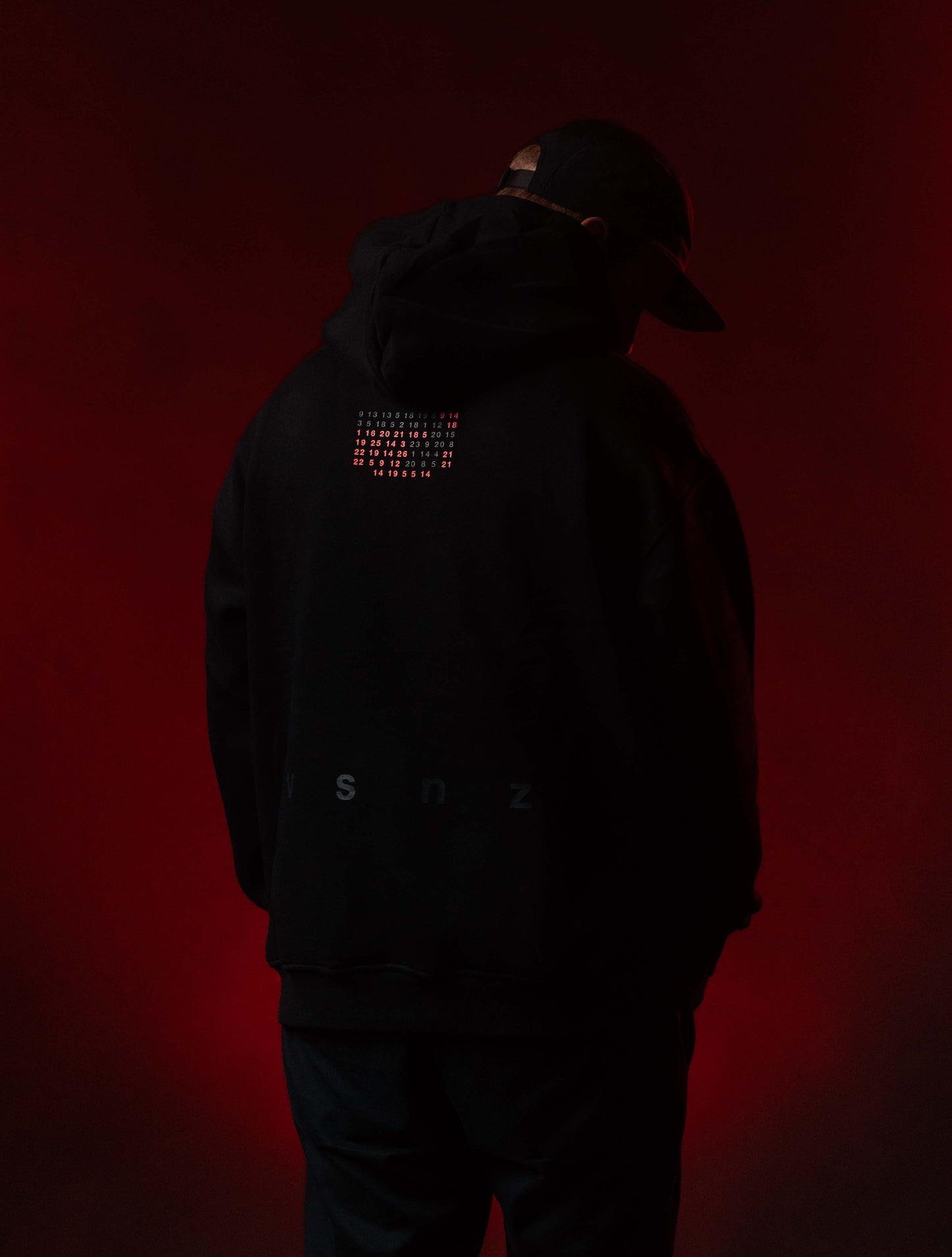 VSNZ Hoodie black | THE CODE | Limited Edition